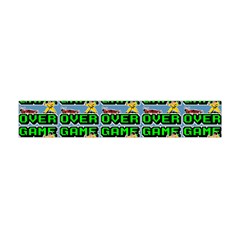 Game Over Karate And Gaming - Pixel Martial Arts Flano Scarf (mini) by DinzDas