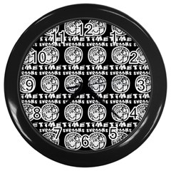 Inka Cultur Animal - Animals And Occult Religion Wall Clock (black) by DinzDas