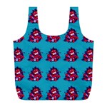 Little Devil Baby - Cute And Evil Baby Demon Full Print Recycle Bag (L) Back