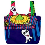 Circus Ghosts Digital Full Print Recycle Bag (XL) Back