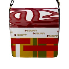 Serippy Flap Closure Messenger Bag (l) by SERIPPY