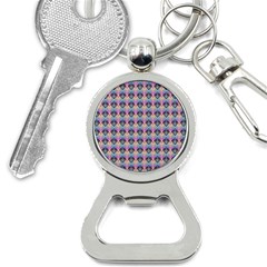 Pink And Blue Bottle Opener Key Chain by Sparkle