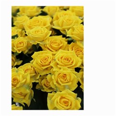 Yellow Roses Small Garden Flag (two Sides)