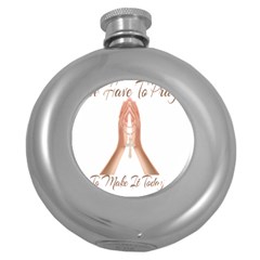 Panther World Limited Edition Prayer  Round Hip Flask (5 Oz) by Pantherworld143