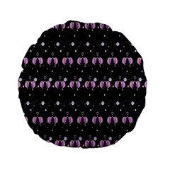 Galaxy Unicorns Standard 15  Premium Flano Round Cushions by Sparkle