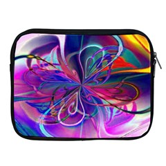 Rainbow Painting Pattern 2 Apple Ipad 2/3/4 Zipper Cases by DinkovaArt