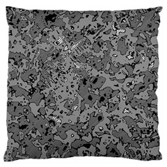 Comic Book Camouflage Large Flano Cushion Case (two Sides)