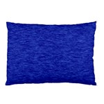 Cobalt Blue Color Texture Pillow Case (Two Sides) Front