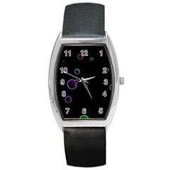 Bubble In Dark Barrel Style Metal Watch by Sabelacarlos