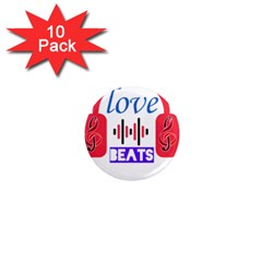 Coolbreez Love  1  Mini Magnet (10 Pack)  by Skirfan