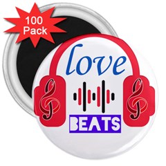 Coolbreez Love  3  Magnets (100 Pack) by Skirfan