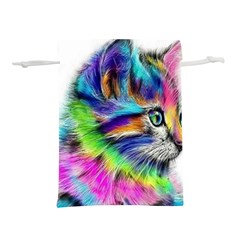 Rainbowcat Lightweight Drawstring Pouch (s) by Sparkle