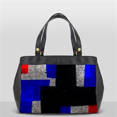 Abstract Tiles  Oversize Office Handbag (2 Sides) by essentialimage