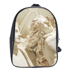 Apollo And Daphne Bernini Masterpiece, Italy School Bag (xl) by dflcprintsclothing