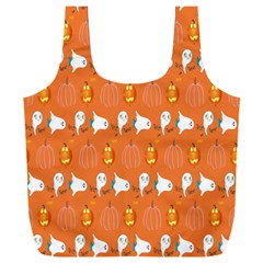 Halloween Full Print Recycle Bag (xxl) by Sparkle