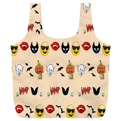 Halloween Full Print Recycle Bag (xxl) by Sparkle