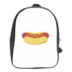 Hotdog School Bag (large) by CuteKingdom