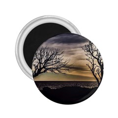 Coastal Sunset Scene At Montevideo City, Uruguay 2 25  Magnets by dflcprintsclothing