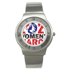 Womens March Stainless Steel Watch by happinesshack