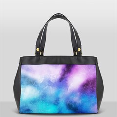 Metallic Paint Oversize Office Handbag (2 Sides) by goljakoff