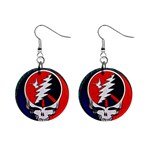 Grateful Dead - Mini Button Earrings Front