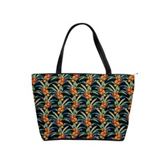 Orange Flower Love Classic Shoulder Handbag