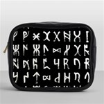 Macromannic Runes Collected Inverted Mini Toiletries Bag (One Side) Front