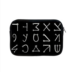 Heinrich Cornelius Agrippa Of Occult Philosophy 1651 Angelic Alphabet Or Celestial Writing Collected Inverted Apple Macbook Pro 15  Zipper Case by WetdryvacsLair