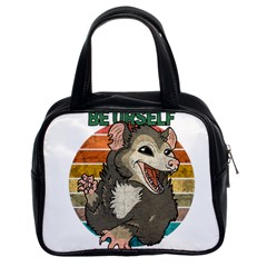 Possum - Be Urself Classic Handbag (two Sides) by Valentinaart