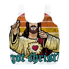 Got Christ? Full Print Recycle Bag (l) by Valentinaart