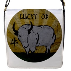 Chinese New Year ¨c Year Of The Ox Flap Closure Messenger Bag (s) by Valentinaart