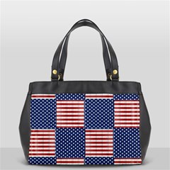 Red White Blue Stars And Stripes Oversize Office Handbag by yoursparklingshop