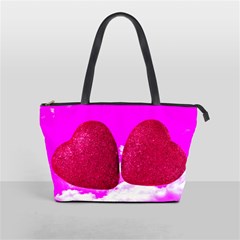 Two Hearts Classic Shoulder Handbag by essentialimage