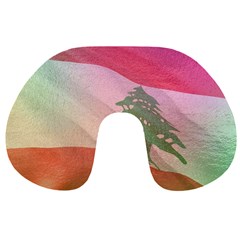 Lebanon Travel Neck Pillow by AwesomeFlags