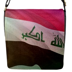 Iraq Flap Closure Messenger Bag (s) by AwesomeFlags