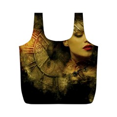 Surreal Steampunk Queen From Fonebook Full Print Recycle Bag (m) by 2853937