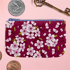 Cherry Blossom Large Coin Purse by goljakoff