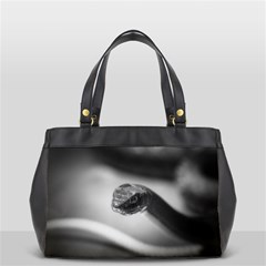 Black And White Snake Oversize Office Handbag by ExtraAwesomeSauce