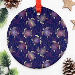 Turtles  Ornament (round) by SychEva