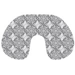 Patternformes1grise Travel Neck Pillow Front