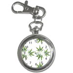 Cannabis Curative Cut Out Drug Key Chain Watches Front