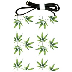 Cannabis Curative Cut Out Drug Shoulder Sling Bag by Dutashop