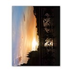 Sunset in Paris horizontal Poster 16  x 20  Front