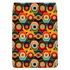 Multicolor Geometric Pattern Removable Flap Cover (l)