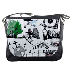 Skater-underground Messenger Bag by PollyParadise