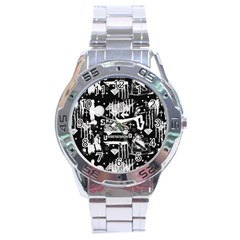 Skater-underground2 Stainless Steel Analogue Watch by PollyParadise