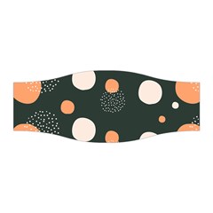 Black Peach White  Stretchable Headband by Sobalvarro