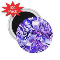 Weeping Wisteria Fantasy Gardens Pastel Abstract 2 25  Magnet (100 Pack)  by CrypticFragmentsDesign