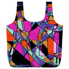 Abstract  Full Print Recycle Bag (xxl) by LW41021