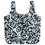 Beyond Abstract Full Print Recycle Bag (XXL) Back